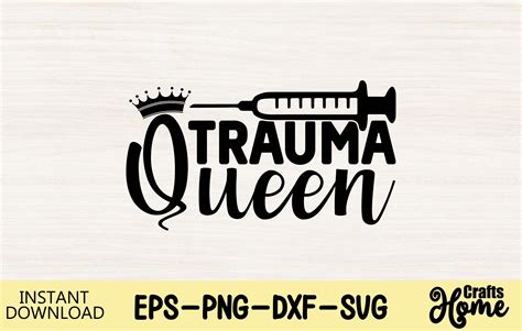 Download Free Trauma Queen Files For Crafts