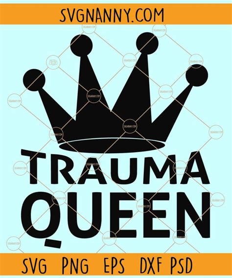 Download Free Trauma Queen Files Free PSD Mockups