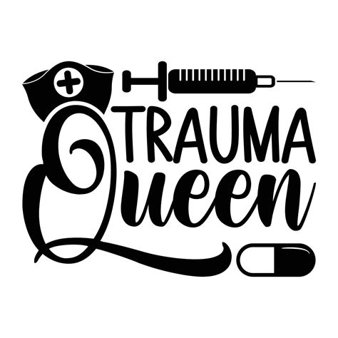 Download Free Trauma Queen Files for Cricut