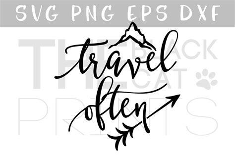 Download Free Travel often SVG DXF PNG EPS Files DXF Files