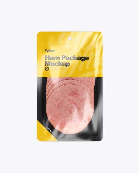 Download Free Tray With Ham Mockup PSD Generator