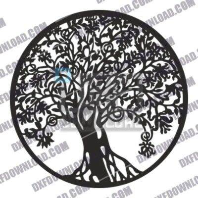 Download Free Tree SVG / DXF / EPS Files Cameo