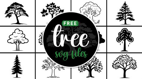 Download Free Tree SVG / DXF / EPS Files Printable