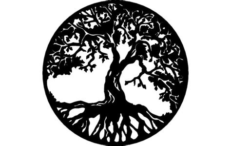 Download Free Tree of Life Commercial Use DXF Files