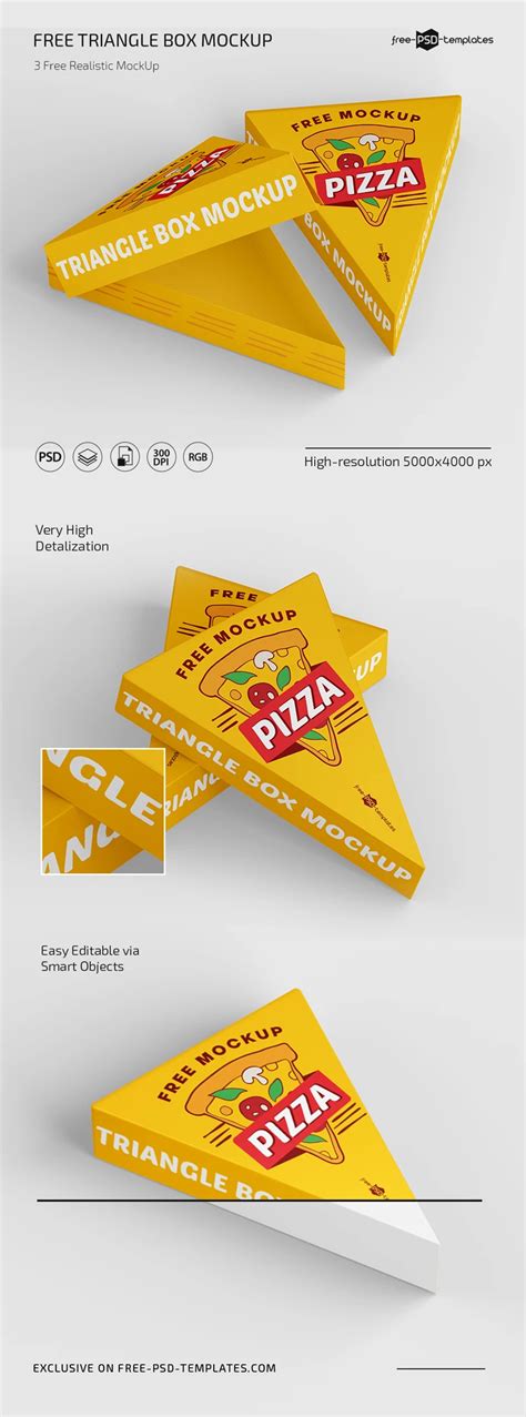 Download Free Triangle Box SVG Commercial Use Free PSD Mockups