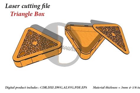 Download Free Triangle Box SVG Cut Files
