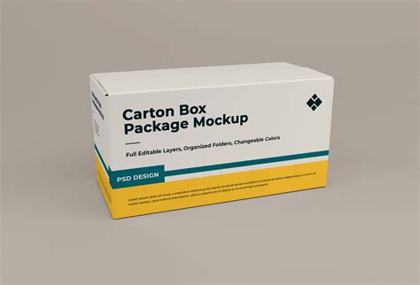 Download Free Triangular Carton Package Mockup PSD Generator Yellowimages