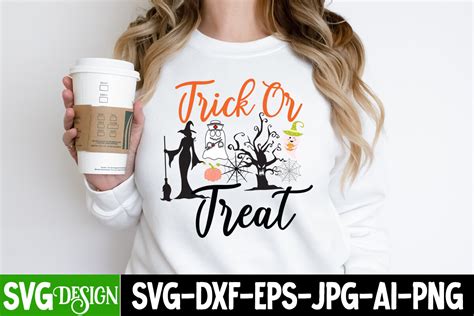 Download Free Trick Or Treat SVG Cut File Files DXF Files