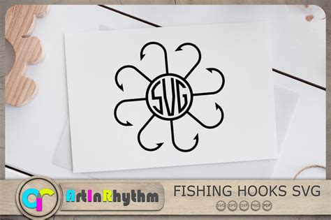 Download Free Tropical Fish Monograms - SVG, DXF, EPS Cut File Images