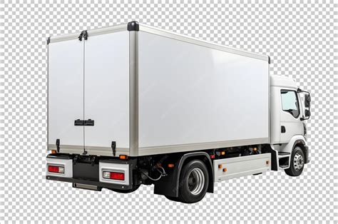 Download Free Truck Mockup - Back View PSD TIFF Files PSD Files