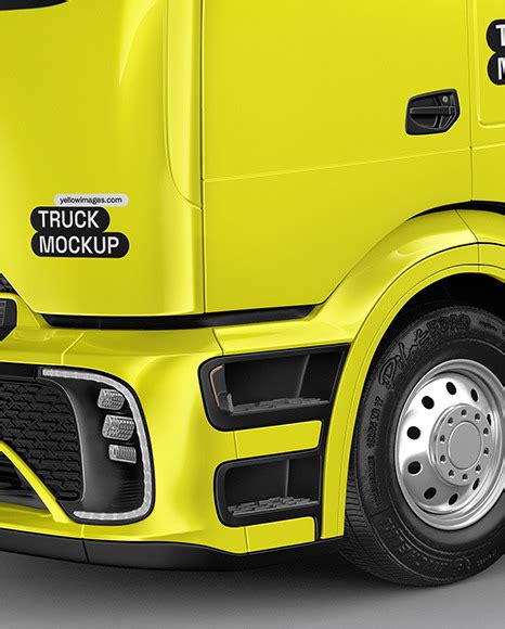 Download Free Truck Mockup - Half Side View PSD TIFF Files PSD Files