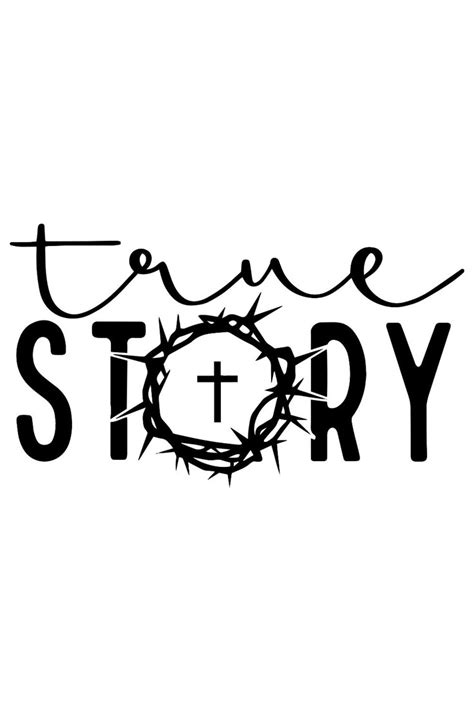 Download Free True story SVG | Easter quote Files