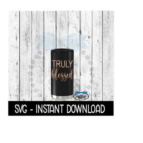 Download Free Truly Blessed SVG Cut File For Silhouette