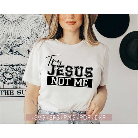 Download Free Try Jesus dont try me SVG Files DXF Files