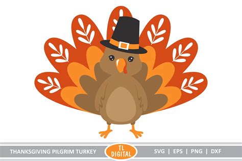 Download Free Turkey Thanksgiving Svg Design DXF Files