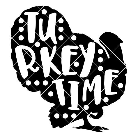 Download Free Turkey Time - SVG File, DXF File Silhouette DXF Files