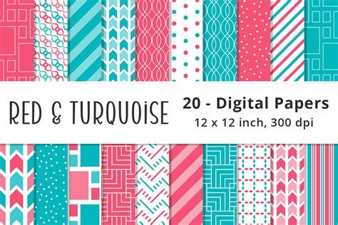 Download Free Turquoise Digital Paper Files DXF Files