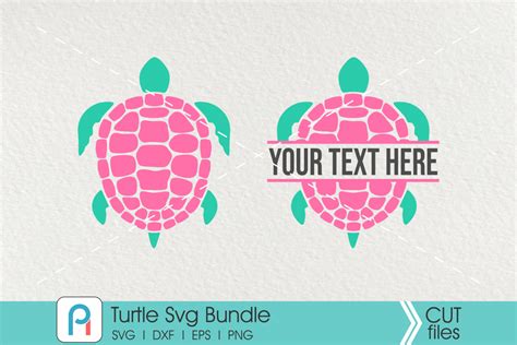 Download Free Turtle Svg, Turtle Monogram Svg, Turtle Clip Art Files DXF Files