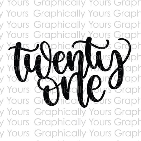 Download Free Twenty Twenty One SVG Printable