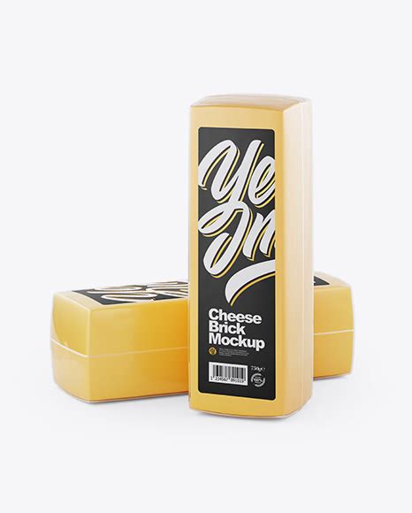 Download Free Two Cheese Bricks Mockup PSD Yellowimages