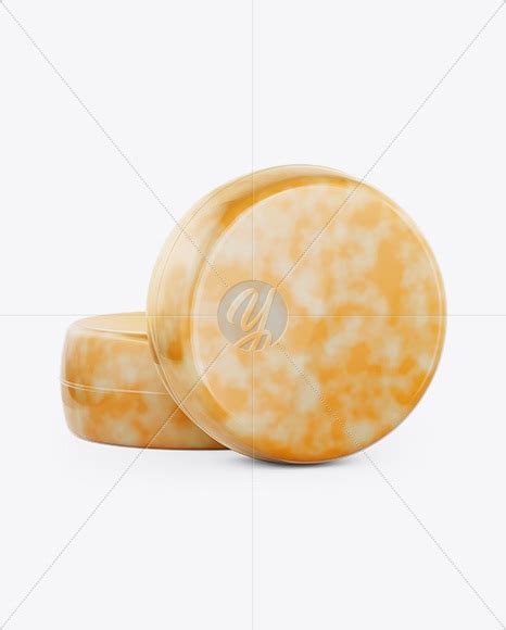 Download Free Two Cheese Wheels Mockup PSD Generator