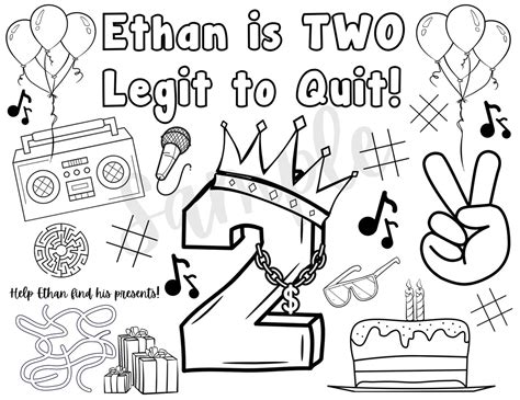 Download Free Two Legit Printable