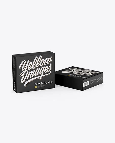 Download Free Two Matte Boxes Mockup PSD Generator