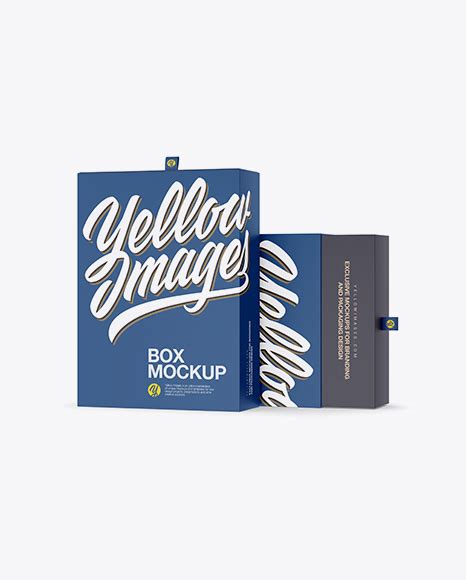 Download Free Two Matte Boxes Mockup PSD for Branding