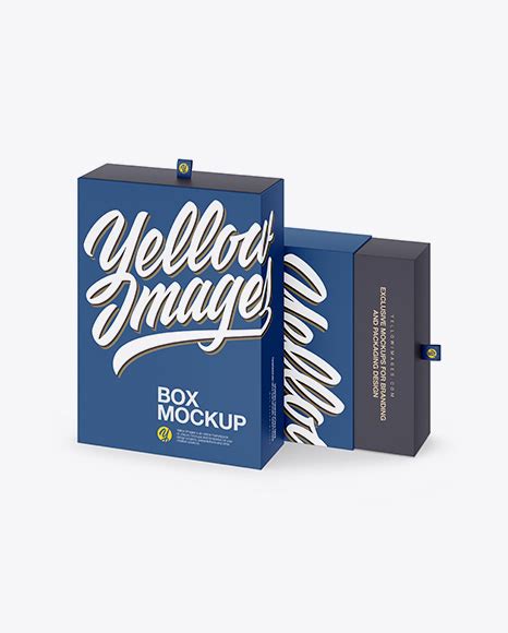Download Free Two Matte Boxes W/ Label Mockup - Half Side View (High-Angle Shot)
PSD Generator