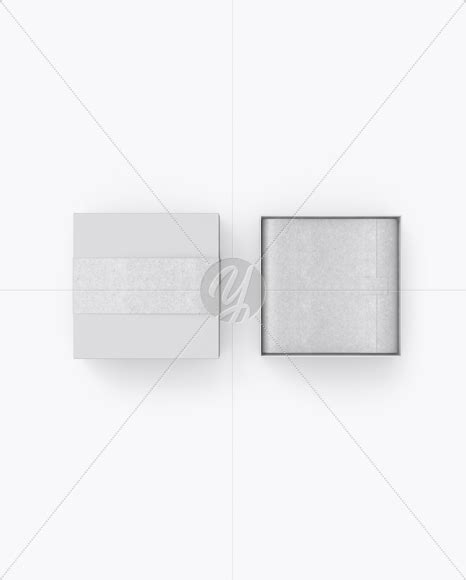 Download Free Two Matte Boxes with Label Mockup - Top View PSD Mockup Templates