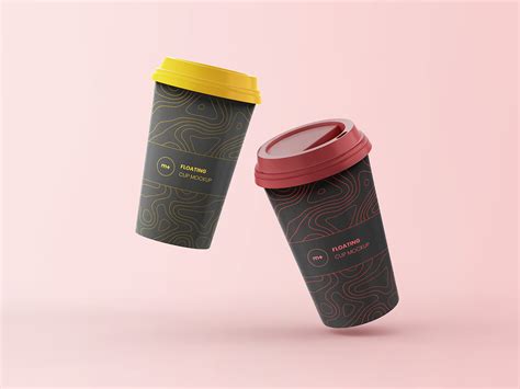 Download Free Two Matte Cups Mockup PSD PSD Yellowimages Free PSD Mockups