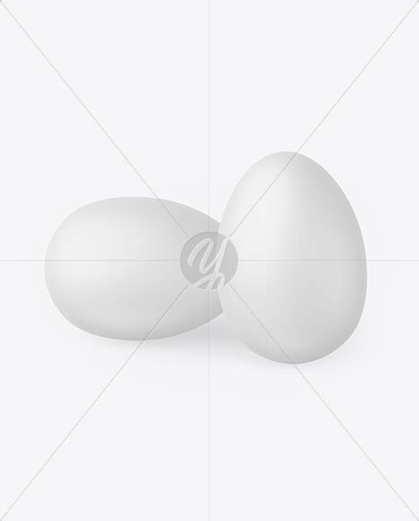 Download Free Two Matte Eggs Mockup TIFF PSD Generator