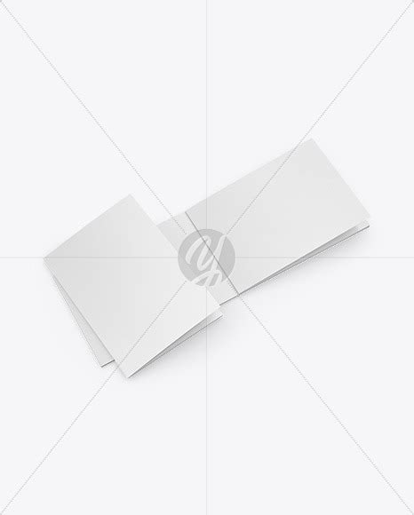 Download Free Two Textured Paper Booklets Mockup PSD Generator