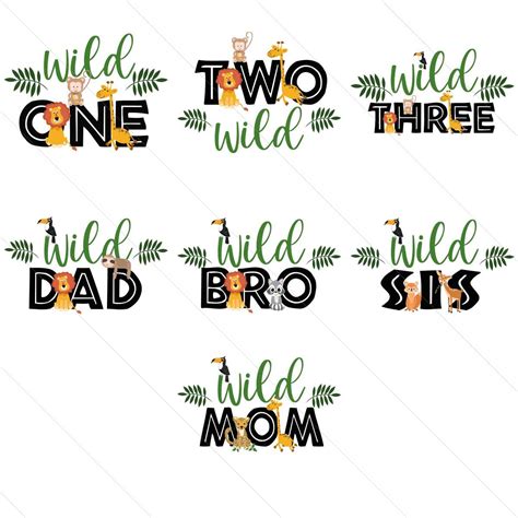 Download Free Two wild svg For Crafts