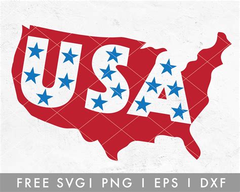 Download Free USA Star SVG Files