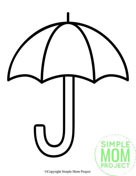Free Umbrella Template