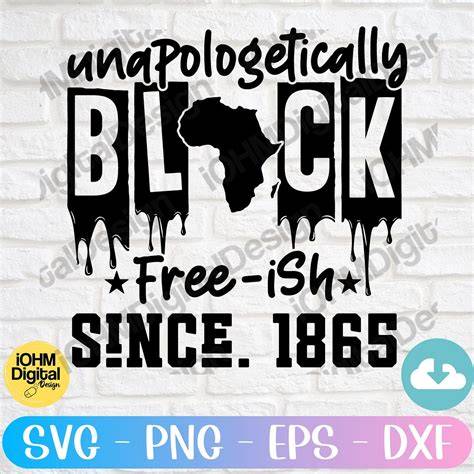 Download Free Unapologetically Black SVG DXF Files