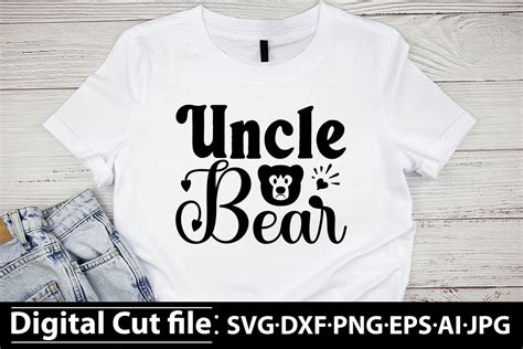 Download Free Uncle Bear SVG Cut Files