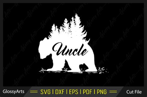 Download Free Uncle Bear SVG Printable