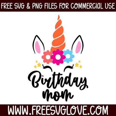 Download Free Unicorn Mom SVG Cut File Commercial Use Free PSD Mockups