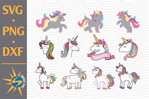 Download Free Unicorn SVG, PNG, DXF Digital Files Include Cut Files
