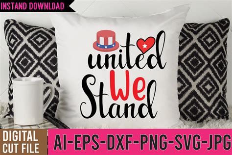 Download Free United We Stand- SVG File, DXF File Commercial Use