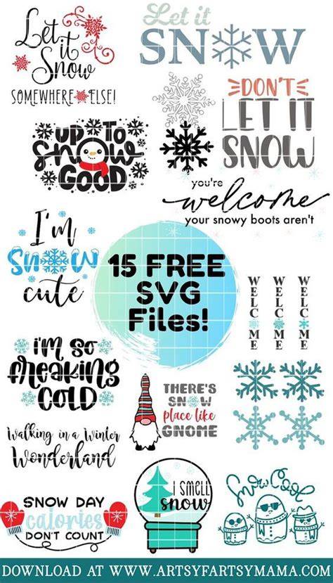 Download Free Up To Snow Good SVG Cut File Files For Crafts