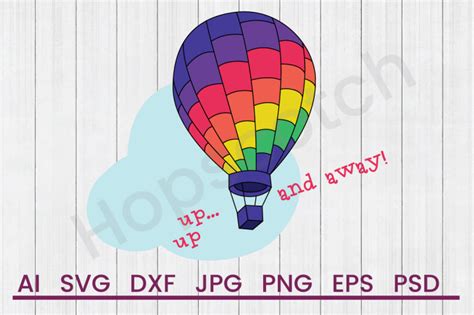Download Free Up Up and Away - SVG File, DXF File Commercial Use