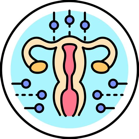Download Free Uterus Circle & Split Embroidery Design science Anatomy frame 233b for Cricut