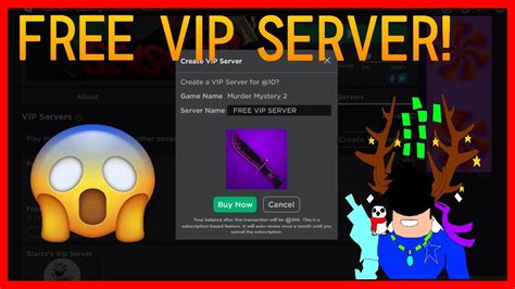 Free VIP Server with all weapons and attachment to consider 