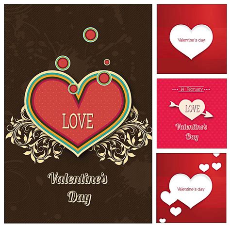 Download Free Valentine's Day Vector Images Set Crafts