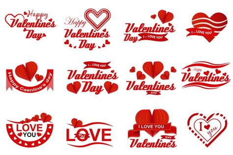 Download Free Valentine's Day Vector Images Set Files DXF Files