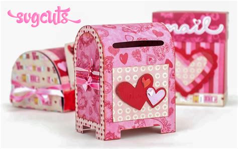 Love is in the air: Get your hands on free Valentine mailboxes SVG for your DIY projects now!