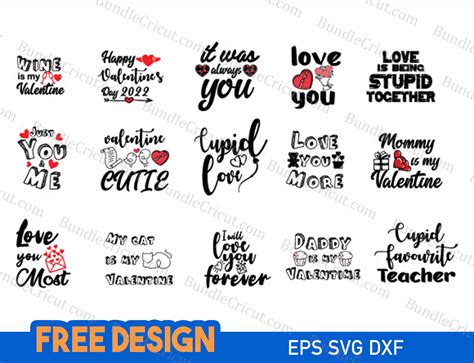 Download Free Valentine SVG Bundle Easy Edite